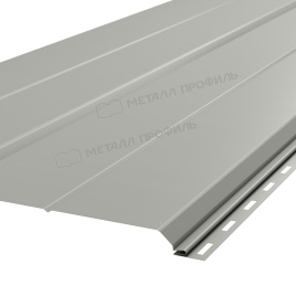 Сайдинг МЕТАЛЛ ПРОФИЛЬ Lбрус-XL-Н-14х335 (ПЭ-01-9002-0.45)