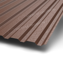 Профлист МЕТАЛЛ ПРОФИЛЬ МП-20х1100-A (VALORI-20-Brown-0,5)