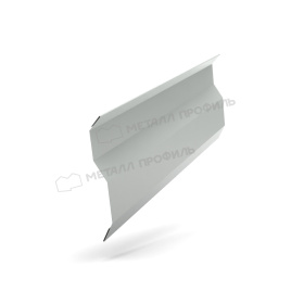 Планка примыкания в накладку 77х2000 NormanMP (ПЭ-01-7035-0.5)