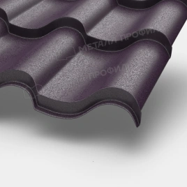 Металлочерепица МП Монтерроса-XL (VALORI-20-Violet-0.5)