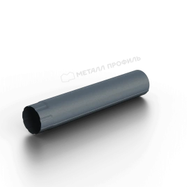 Труба водосточная D100х2000 Foramina Freeze (FRZ_D-01-Grey\Grey-0.5)