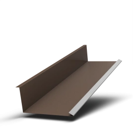 Планка примыкания нижняя 250х122х2000 (VALORI-20-OxiBеige-0.5)