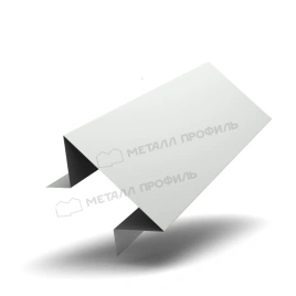 Планка угла наружного сборная нижняя Woodstock 70х28х2000 NormanMP (ПЭ-01-9003-0.5)