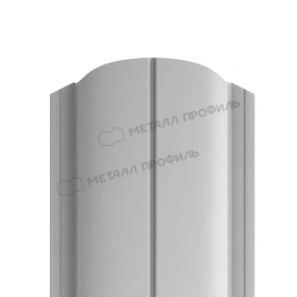 Штакетник металлический МП ELLIPSE-O 19х126 (ПЭ-01-9006-0.45)