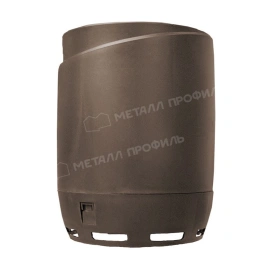 Колпак для трубы 110мм (RAL8017) FLOW (35022В)