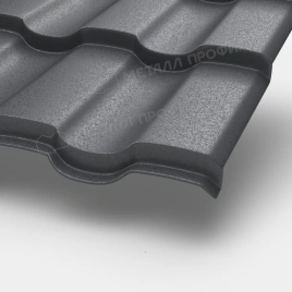 Металлочерепица МП Монтекристо-S (PureTech_Mat-20-7024-0.5)