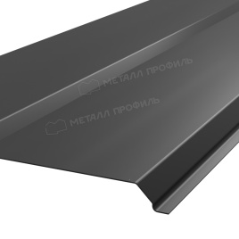 Сайдинг МЕТАЛЛ ПРОФИЛЬ Lбрус-15х240 (PURMAN-20-9005-0.5)
