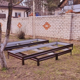 Грядка садовая "ТИМЕР" Люкс 3000х1000х0,5 мм. 3005