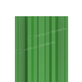 Штакетник металлический МП TRAPEZE-T 16,5х118 NormanMP (ПЭ-01-6018-0.5)