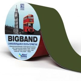 Лента герметизирующая BIGBAND Зеленый (0,1х3 м)
