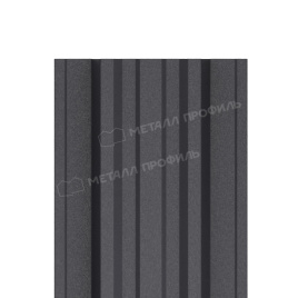 Штакетник металлический МЕТАЛЛ ПРОФИЛЬ TRAPEZE-T 16,5х118 (VALORI-20-Grey-0.5)