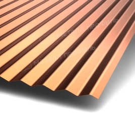 Профилированный лист МП-18х1100-A (AGNETA_Д-03-Copper-0,5)