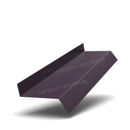 Планка отлива цоколя 50х20х2000 (VALORI-20-Violet-0.5)