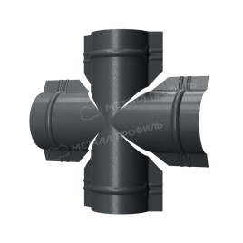 Четверник для круглого конька R110 (VikingMP-01-7016-0.45)