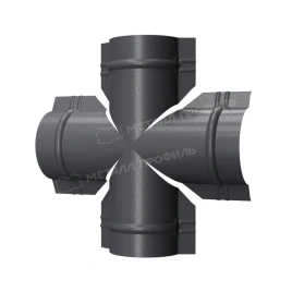 Четверник для круглого конька R110 (PureTech_Mat-20-7024-0.5)