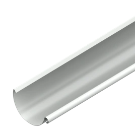 Желоб водосточный D125х3000 GS lite (ПЭД-01-9003\9003-0.5)