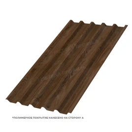 Профилированный лист С-44х1000-A (ECOSTEEL_MA-01-МореныйДуб-0,5)
