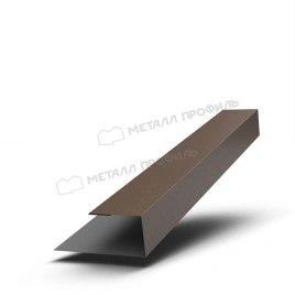 Планка J-профиль 24х18х3000 (VALORI-20-OxiBеige-0.5)