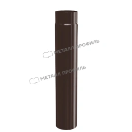 Труба водосточная D90х3000 GS lite (ПЭ-01-8017-0.5)