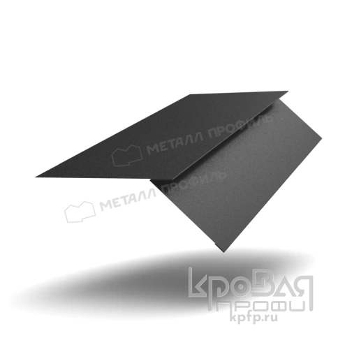 Планка карнизная FASTCLICK 130х80х2000 (VikingMP-01-9005-0.45) фото 1