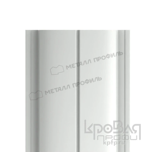 Штакетник металлический МП ELLIPSE-T 19х126 (ПЭ-01-9003-0.4) фото 1