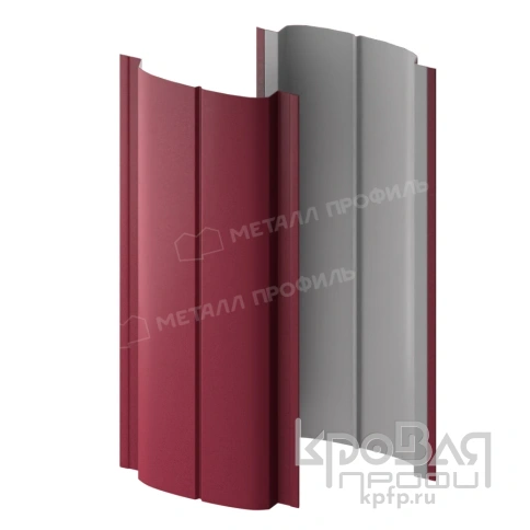 Штакетник металлический МП ELLIPSE-T 19х126 (VikingMP E-20-3005-0.5) фото 2