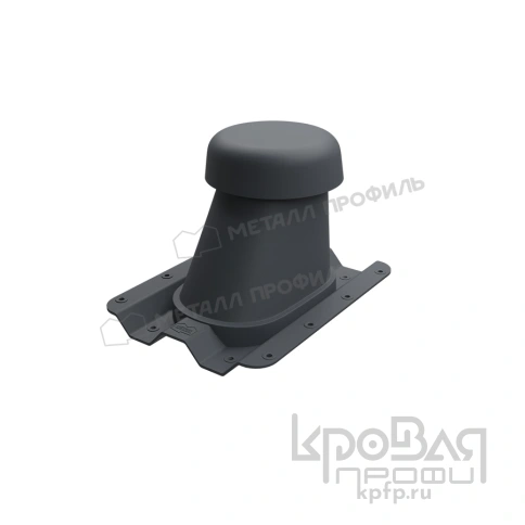 Выход вентиляции универсальный С-21 (серый) фото 1