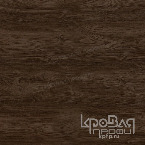 Планка снегозадержателя 95х65х2000 (ECOSTEEL_MA-01-МореныйДуб-0.5) фото 2