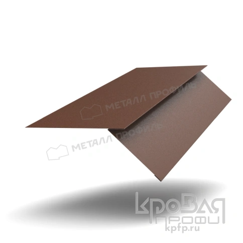 Планка карнизная FASTCLICK 130х80х2000 (VALORI-20-Brown-0.5) фото 1