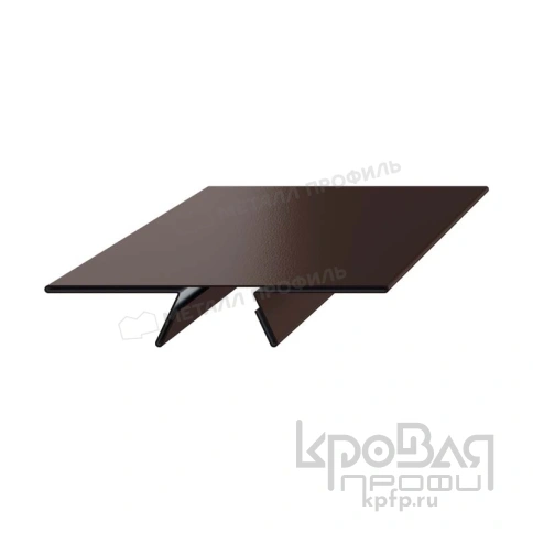 Планка стыковочная сборная нижняя Woodstock 50х33х3000 NormanMP (ПЭ-01-8017-0.5) фото 2