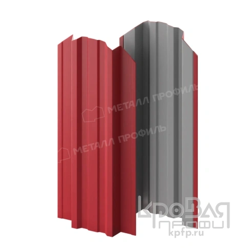 Штакетник металлический МП TRAPEZE-O 16,5х118 NormanMP (ПЭ-01-3011-0.5) фото 2