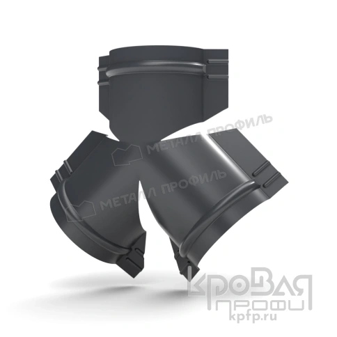 Y-образный тройник для круглого конька R110 (PURMAN-20-7024-0.5) фото 1