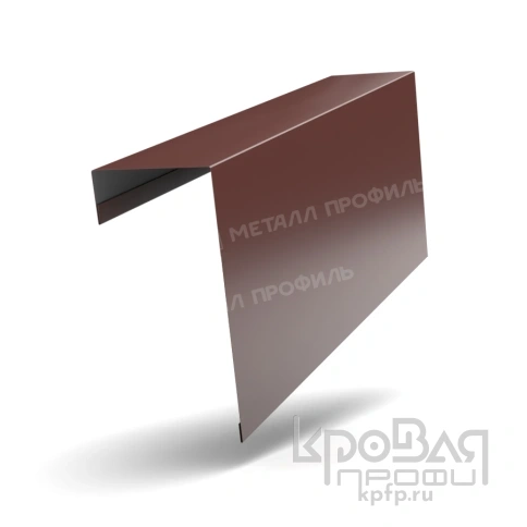 Планка торцевая фасадная FASTCLICK 139х65х3000 (PURETAN-20-RR32-0.5) фото 1