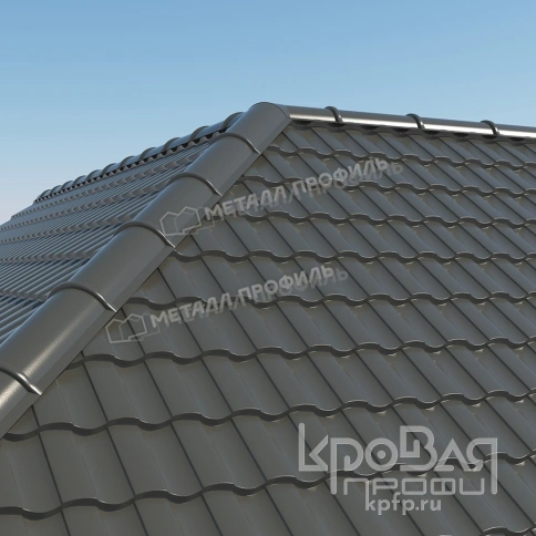 Металлочерепица МП Монтекристо-M (PURETAN-20-RR23-0.5) фото 5