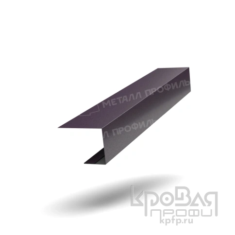 Планка завершающая FASTCLICK 50х38х3000 (VALORI-20-Violet-0.5) фото 1