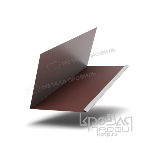 Планка примыкания верхняя к трубе FASTCLICK 250х240х2000 (PURMAN-20-RR32-0.5) фото 1