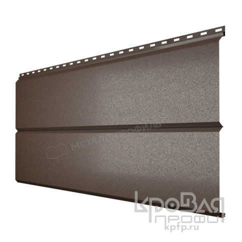 Сайдинг Lбрус-XL-14х335 (VALORI-20-DarkBrown-0.5) фото 1