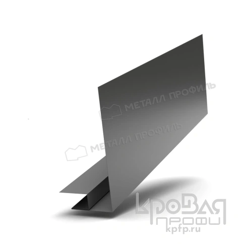 Планка карнизного свеса сложная 250х50х2000 (PURETAN-20-RR23-0.5) фото 1