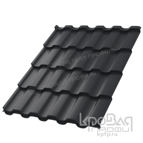 Металлочерепица МП Монтекристо-XL NormanMP (ПЭ-01-7024-0.5) фото 2