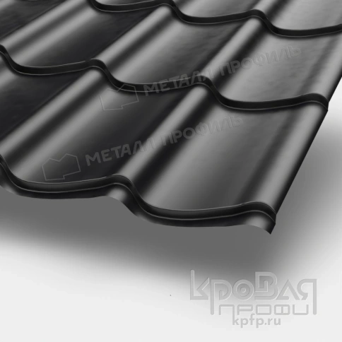 Металлочерепица МП Ламонтерра-X (PURMAN-20-9005-0.5) фото 1