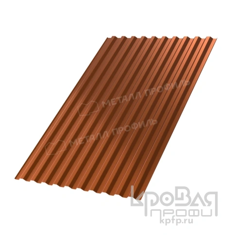 Профилированный лист С-21х1000-B (AGNETA_Д-20-Copper-0,5) фото 2
