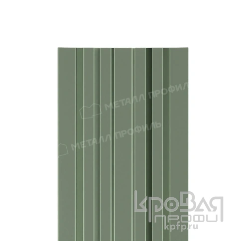 Штакетник металлический МП LАNE-T 16,5х99 (PURMAN-20-Tourmalin-0.5) фото 1