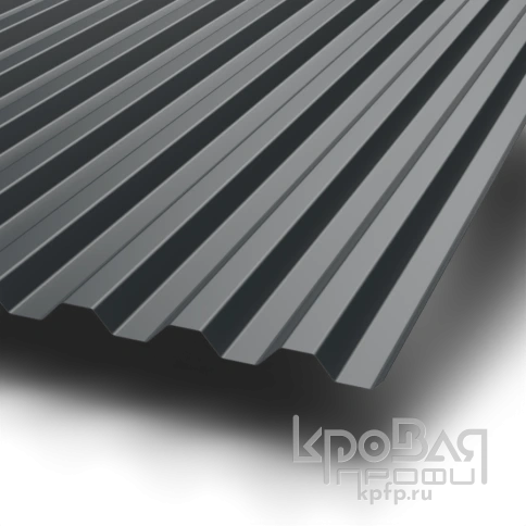 Профилированный лист С-21х1000-B NormanMP (ПЭ-01-7016-0,5) фото 1