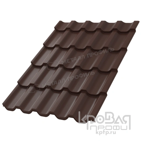 Металлочерепица МП Трамонтана-XL (PURETAN-20-8017-0.5) фото 2