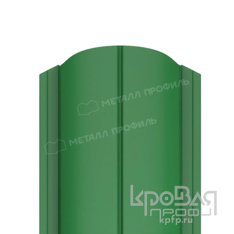 Штакетник металлический МП ELLIPSE-O 19х126 NormanMP (ПЭ-01-6002-0.5) фото 1