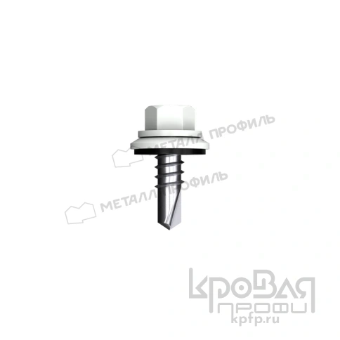Саморез 5,5х19 ROOFRetail RAL9003 (белый) фото 1