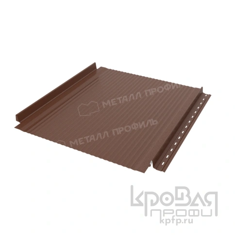 Фальцевая панель Металл Профиль FASTCLICK-В (VALORI-20-Brown-0.5) фото 1