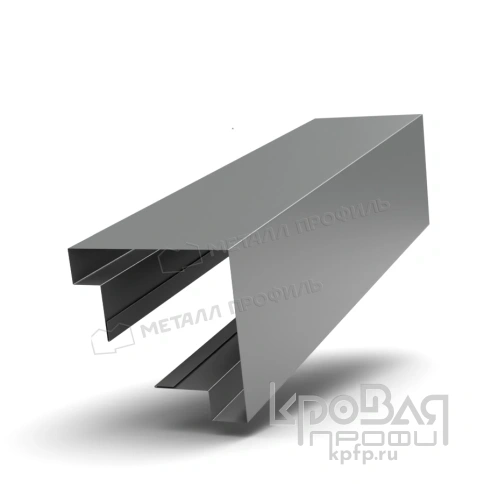 Планка угла наружного сборная верхняя 3D Woodstock 83х30х3000 (ПЭ-01-9006-0.45) фото 1