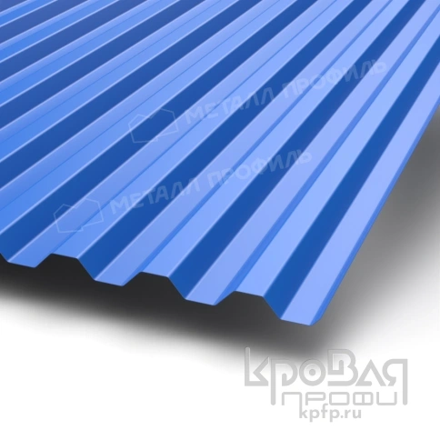 Профилированный лист С-21х1000-B (ПЭ-01-5005-0,7) фото 1