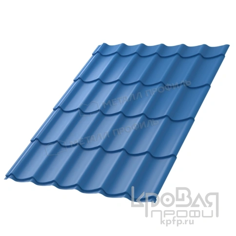 Металлочерепица МП Ламонтерра-XL NormanMP (ПЭ-01-5015-0.5) фото 2